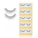 EYEME Eyelash NO.33 – 5 Set Pack, Natural Half