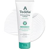 Toddle Probiotic Moisturizing Lotion for Face & Body, Eczema & Dry Skin Relief, Fragrance-Free with Vitamin E, Shea Butter for Sensitive Baby & Kids Skin, Pediatrician-Approved, 8oz