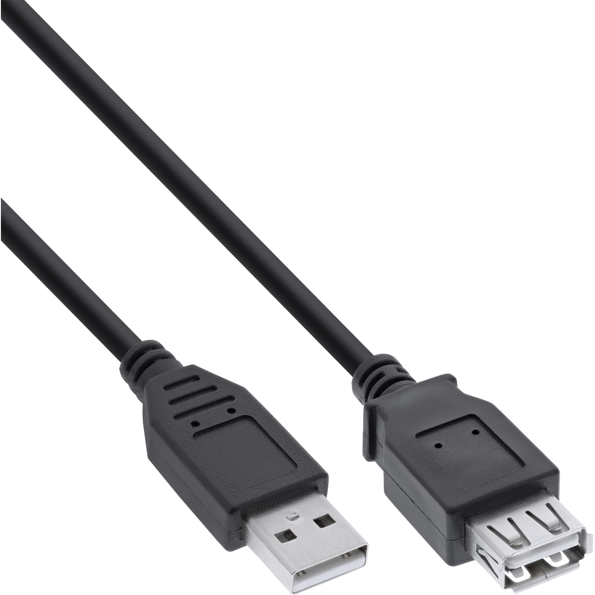 InLine 34605B USB 2.0 Extension Cable (Male to Female Extension Cable 5 Metres Black