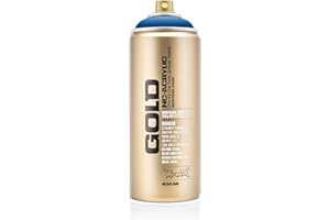 Montana Cans GOLD Spray Paint, 400ml, Shock Blue