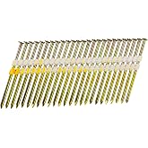 BHTOP 3 Inch Framing Nails, 21 Degree EG Smooth Shank Plastic Collated Nails for Framing Nailer, 3 x .131(500 per Box)