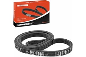 A-Premium Dual-Sided Serpentine Drive Belt Compatible with Volkswagen Jetta 2012-2014, Passat 2012-2014, Beetle 2006-2010 201