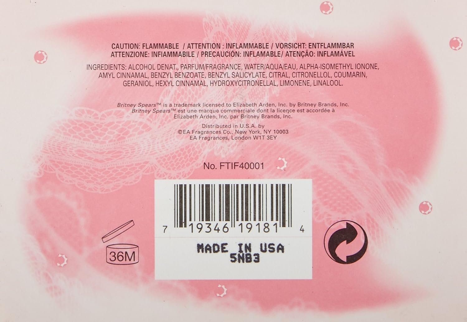 Amazon Com Intimate Fantasy Britney Spears Eau De Parfum Spray 3 3 Ounce Beauty