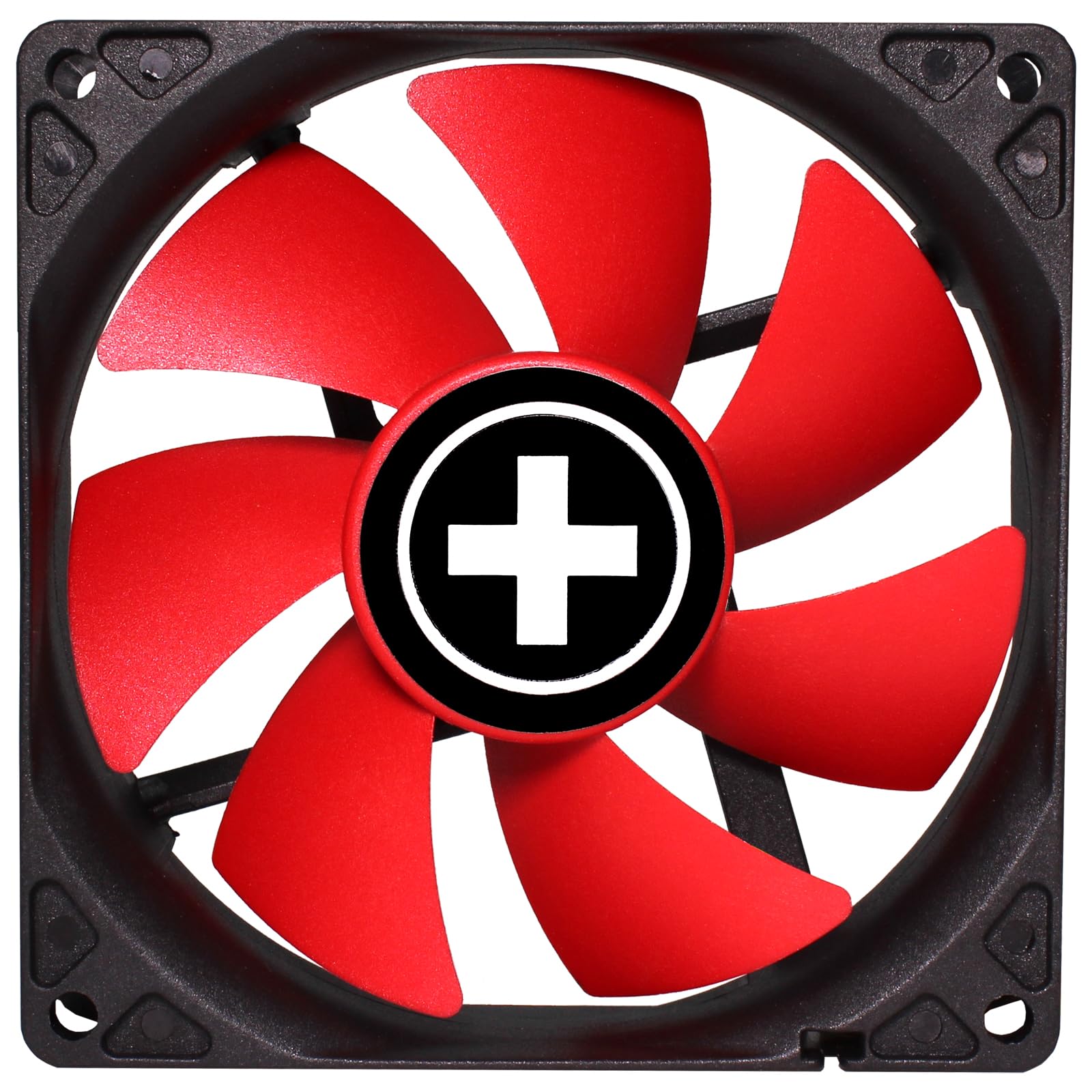 Xilence XPF92.R 92mm Case Fan, 3PIN+4PIN, Red/Black