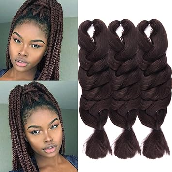 Amazon Com Fashion Lady Kanekalon Jumbo Braiding Hair Extension