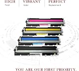 Toner Kingdom 4 PK Compatible HP 126A 130A CE310A CE311A CE312A CE313A CF350A view 5