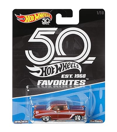 hot wheels 50th favorites 56 chevy