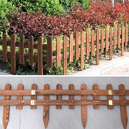 alf valla de madera para jardin cerca