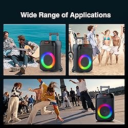 Portable Karaoke Machine with 2 Wireless