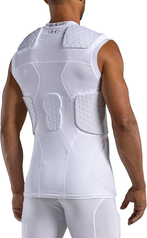 Gameday Armour Pro 5-Pad Top Gioventù Bianco M