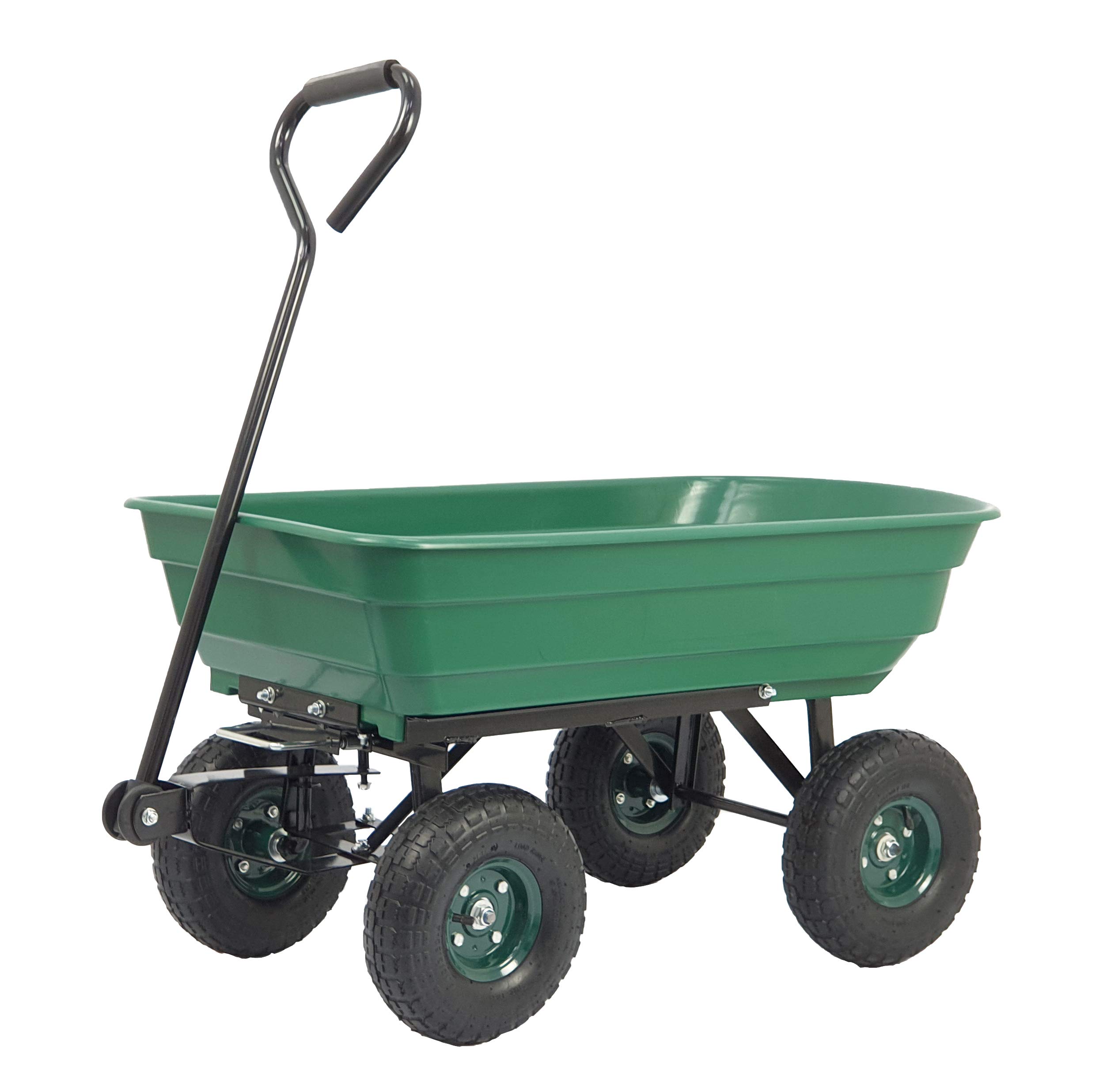 Buy Garden Dump Cart/Trolley/Wagon 250kg Capacity Heavy Duty Online at