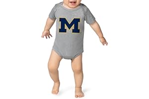 Little King NCAA Short Sleeve Tech Bodysuit-Big Logo -100% Polyester-Infant Sizes 0-3M 6M 12M 18M