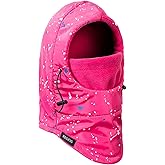 REDESS Winter Windproof Hat, Unisex Children Heavyweight Balaclava, Ski Mask with Thick Warm Fleece Face Cover