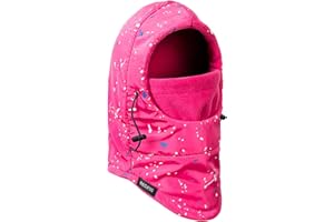 REDESS Winter Windproof Hat, Unisex Children Heavyweight Balaclava, Ski Mask with Thick Warm Fleece Face Cover