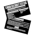 Miranda Rights and Field Sobriety Test Cheat Sheet 30 pk 3.5x2” Wallet Size Business Cards Paper Police Officers Warning Equipment for Vest Wifes Prayer