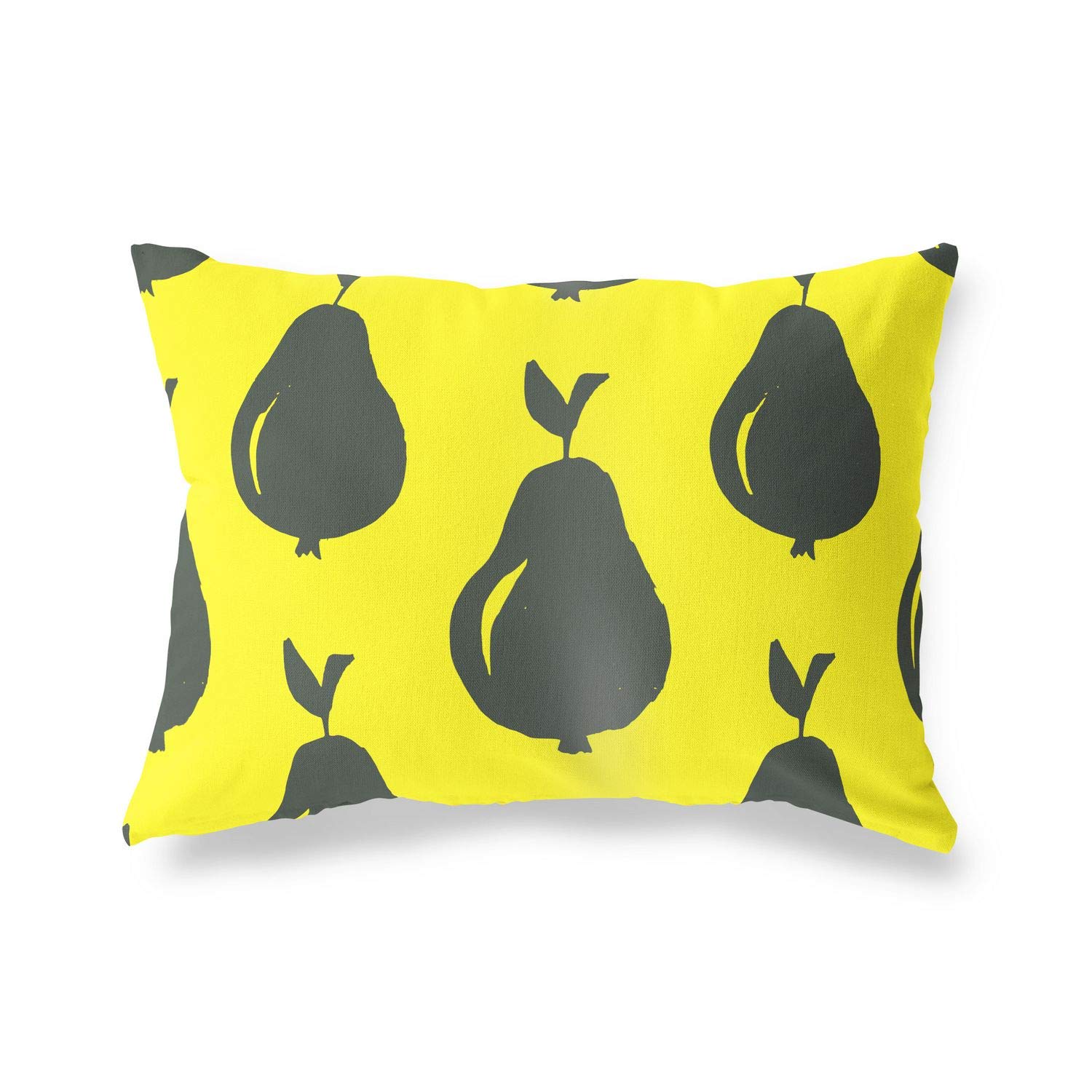 BonaMaison Decorative Cushion Cover, Neon Yellow-Fume Throw Pillow Covers, Home Decorative Pillowcases for Livingroom, Sofa, Bedroom, Size: 45X60 Cm - Designed and Manufactured in Turkey