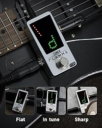 FLAMMA Tuner Pedal FC04 Chromatic Guitar Tuner