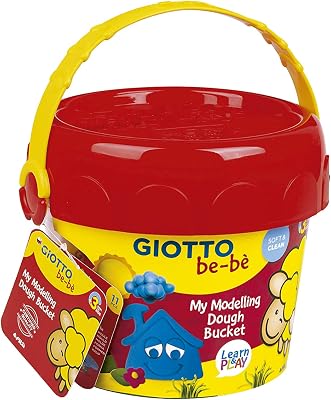 GIOTTO 467600 BEBE BUMPER DOUGH BUCKET, 11-teiliges Set