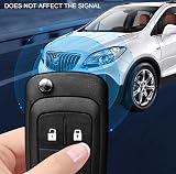 Kelay 2 Button Car Key Fob Case Remote for Opel Buick Astra Insignia Vectra view 7