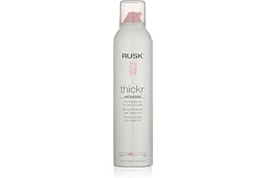 RUSK Designer Collection Thicker Thickening Mousse for Fine or Thin Hair, 8.8 Oz, Thickening Mousse that Provides Body, Texture, and Hold Without Buildup