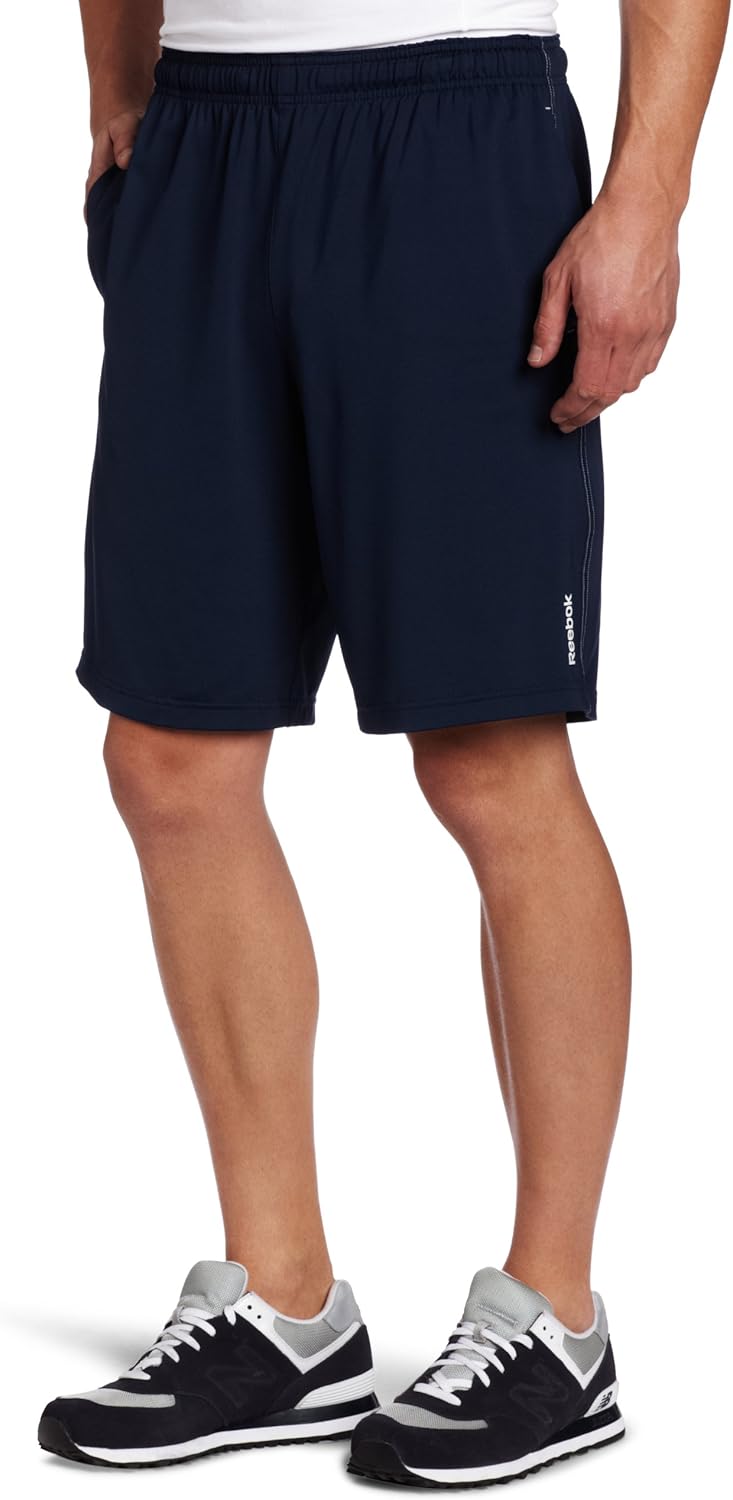 Reebok Men's Workout Ready Stretch Poly Knit Training Short