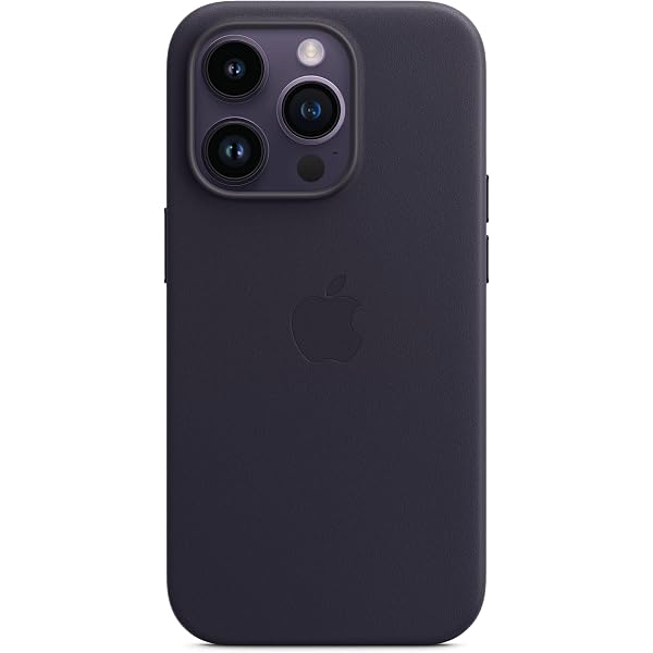 Amazon.com: Apple iPhone 13 Pro Leather Case with MagSafe - Dark