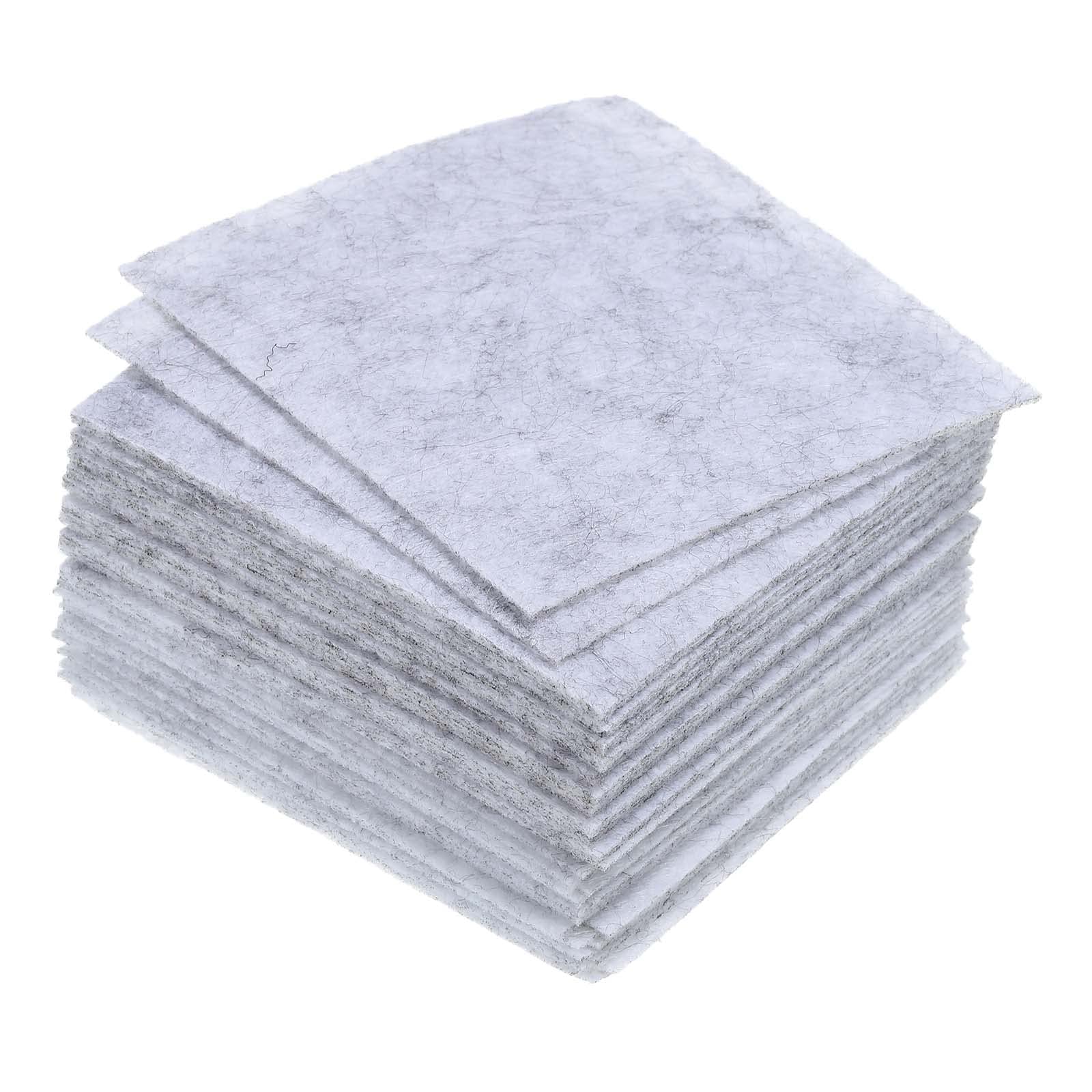 PATIKIL Soft Felt Sheets Fabric Craft Sheets Grey 4 Inch x 4 Inch for DIY, Hobby, Decoration Pack of 42