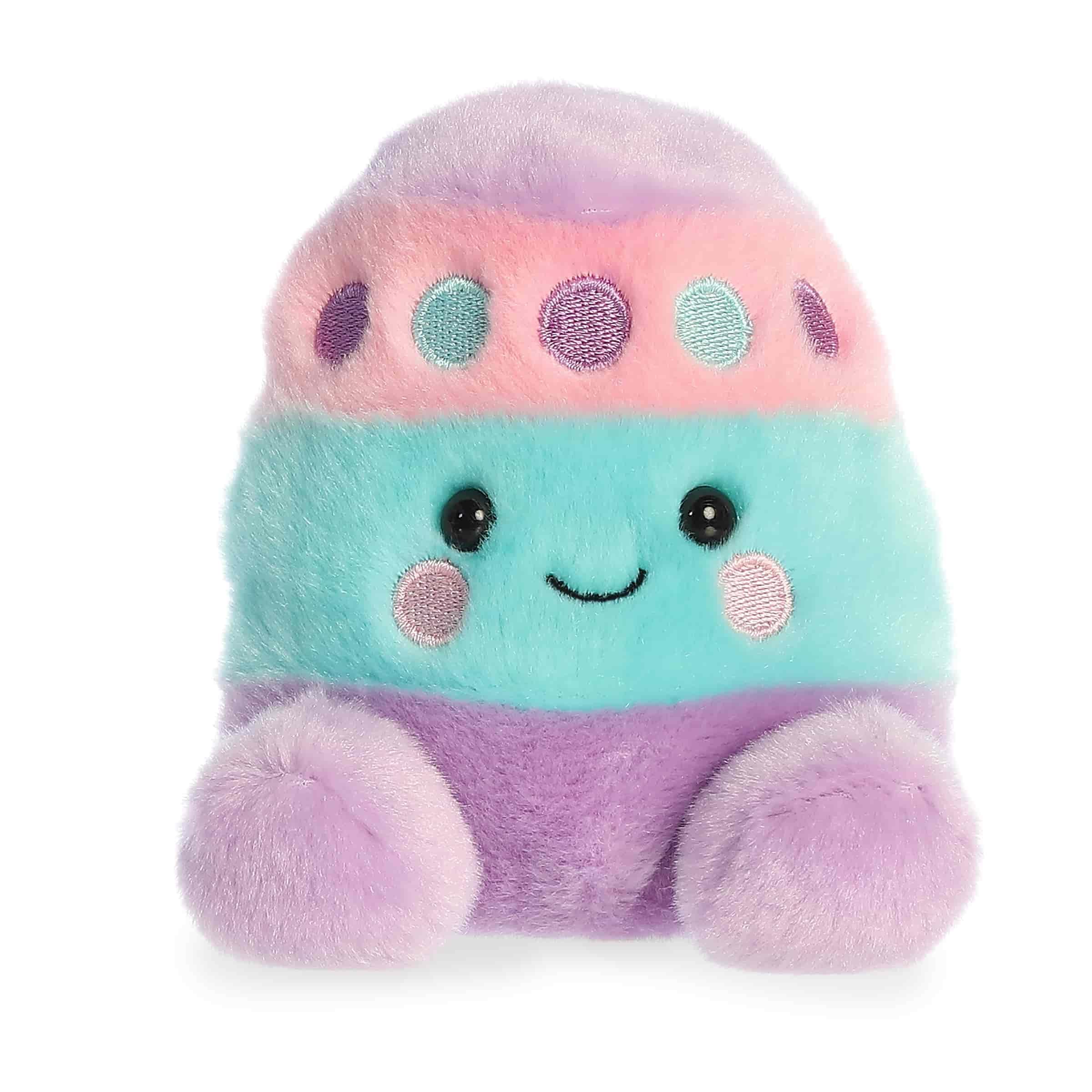 Aurora Adorable Palm Pals Cotton Easter Egg Stuffed Animal - Fun Collectible Plush For Kids and Adult Collectors - Seasonal Plush For Easter Holiday - Multicolor 4.5 Inches