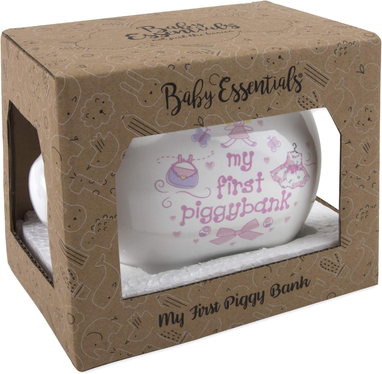 baby girl first money box