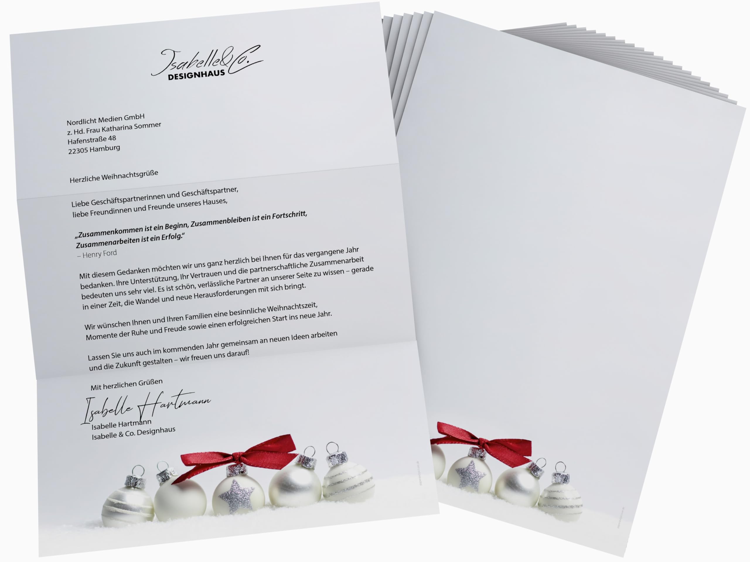 Pure Silver Christmas Writing Paper 100 Sheets of A4 100 g/qm High-Quality Paper Christmas F & # x178; Rlaser/Ink/Copy/Hand