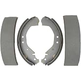ACDelco Silver 14675B (19255651) Bonded Rear Drum Brake Shoe Set