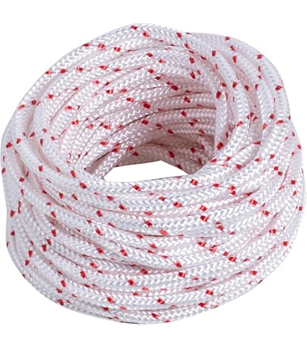 Corde 4.5mm 10m Tondeuse M METERXITY Corde De Démarrage De Lanceur De Recul 6mm 60m Corde Lanceur Accessoire Jardin Débroussailleuse Corde 4.5mm 10m Tondeuse M METERXITY Corde De Démarrage De Lanceur De Recul 6mm 60m Corde Lanceur Accessoire Jardin Débroussailleuse
