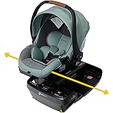 Safety 1st® onBoard™ Slide DLX Infant Car Seat w/SafetySlide™ Base, Easy-Install Rigid Latch, Lightweight Rear-Facing Seat, N