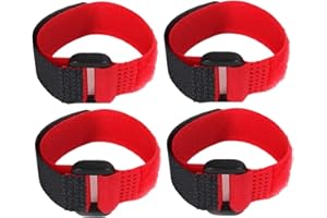 4Pcs Red Crow Rooster Collar, Crow Collar Rooster CollarNo Crow Noise Neck Belt for Roosters Collars, Harnesses and Leashes N