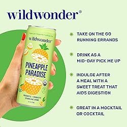 wildwonder Sparkling Probiotic Drink 12pk, For Gut
