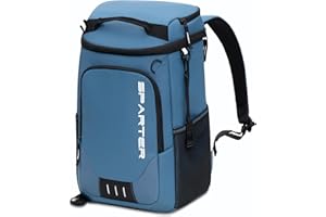 SPARTER Backpack Cooler Insulated Leak Proof 33/49 Cans, 2 Insulated Compartments Thermal Bag, Portable Lightweight Beach Tra