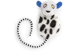 Petlinks HappyNip Lemur Lights Electronic Light Cat Toy, Contains Silvervine & Catnip, Battery Powered - Black/White, One Size