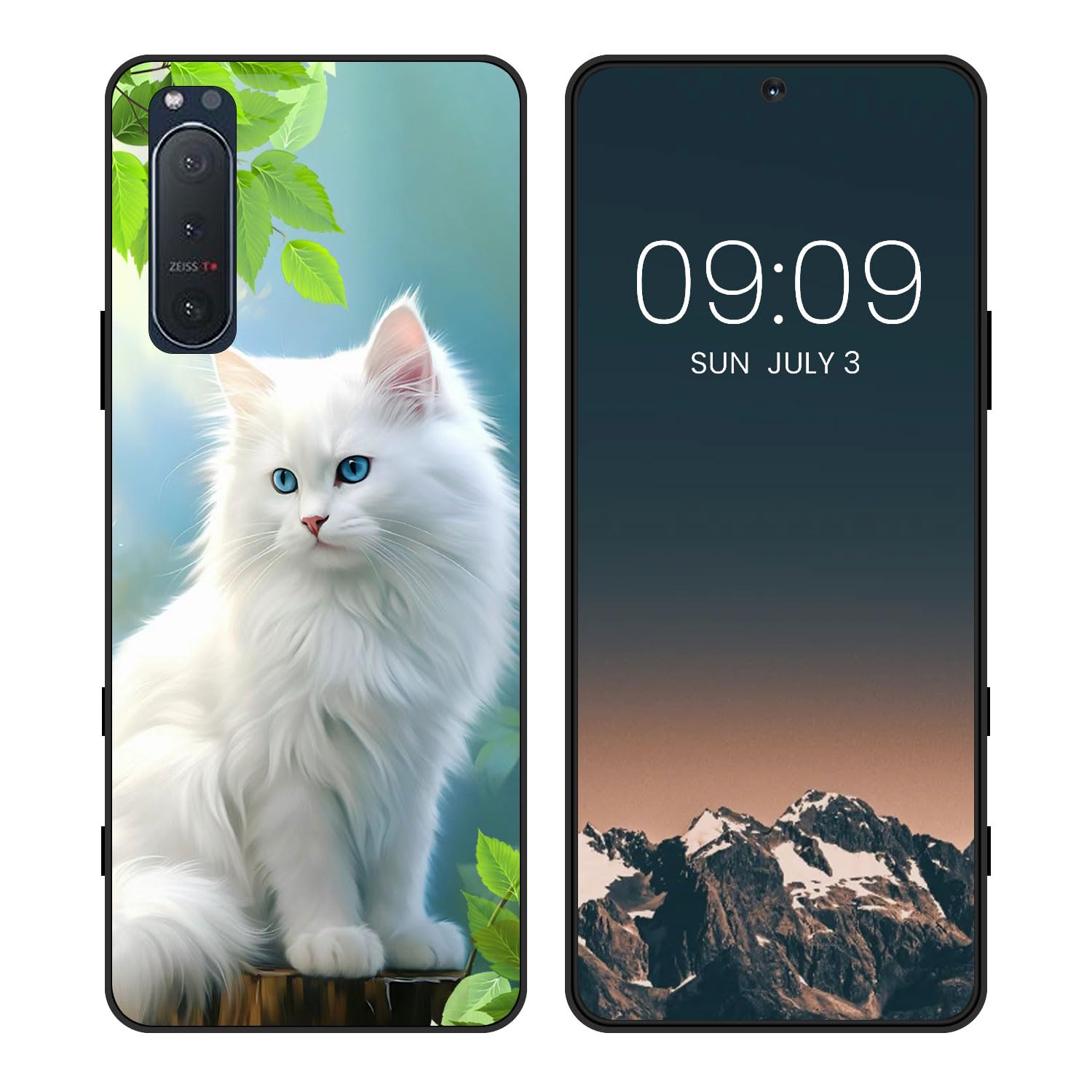 WUACYEAMING for Sony Xperia 5 II 5G Cute Case,Soft