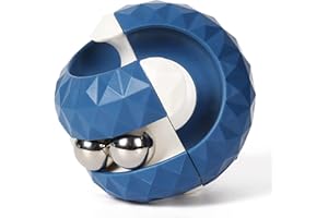 ONCOFAN Unique Orbit Ball Fidget Toy, Novelty Beads Track Infinity Cube Stress Relief Balls Creative Sensory Toys for Autistic ADHD Kids Adults