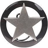 Famous Marshall Law Texas Star Belt Buckle