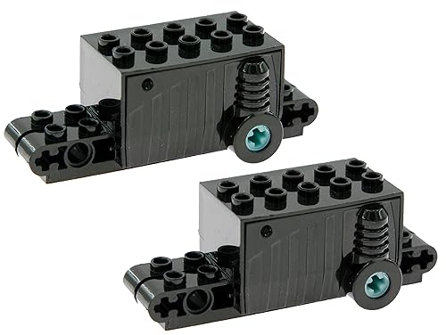 SEEMEY 2Pcs Pullback-Motor Technic-Parts Compatible with Lego