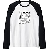 Eevee Panel Raglan Baseball Tee