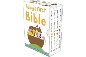 Baby's First Bible Boxed Set: The Story of Moses, The Story of Jesus, Noah's Ark, and Adam and Eve (Bible Stories)