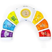 Baby Einstein Glow & Discover Light Bar Musical Activity Station and Tummy Time Toy, Montessori Cause and Effect Early Learni