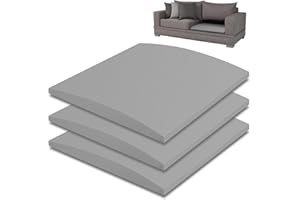 moonoom 3 PCS Couch Cushion Support for Sagging Seat - 20" x 20" High Density Curved Furniture seat Couch Sofa Cushion Support Under Cushions Sag Repair