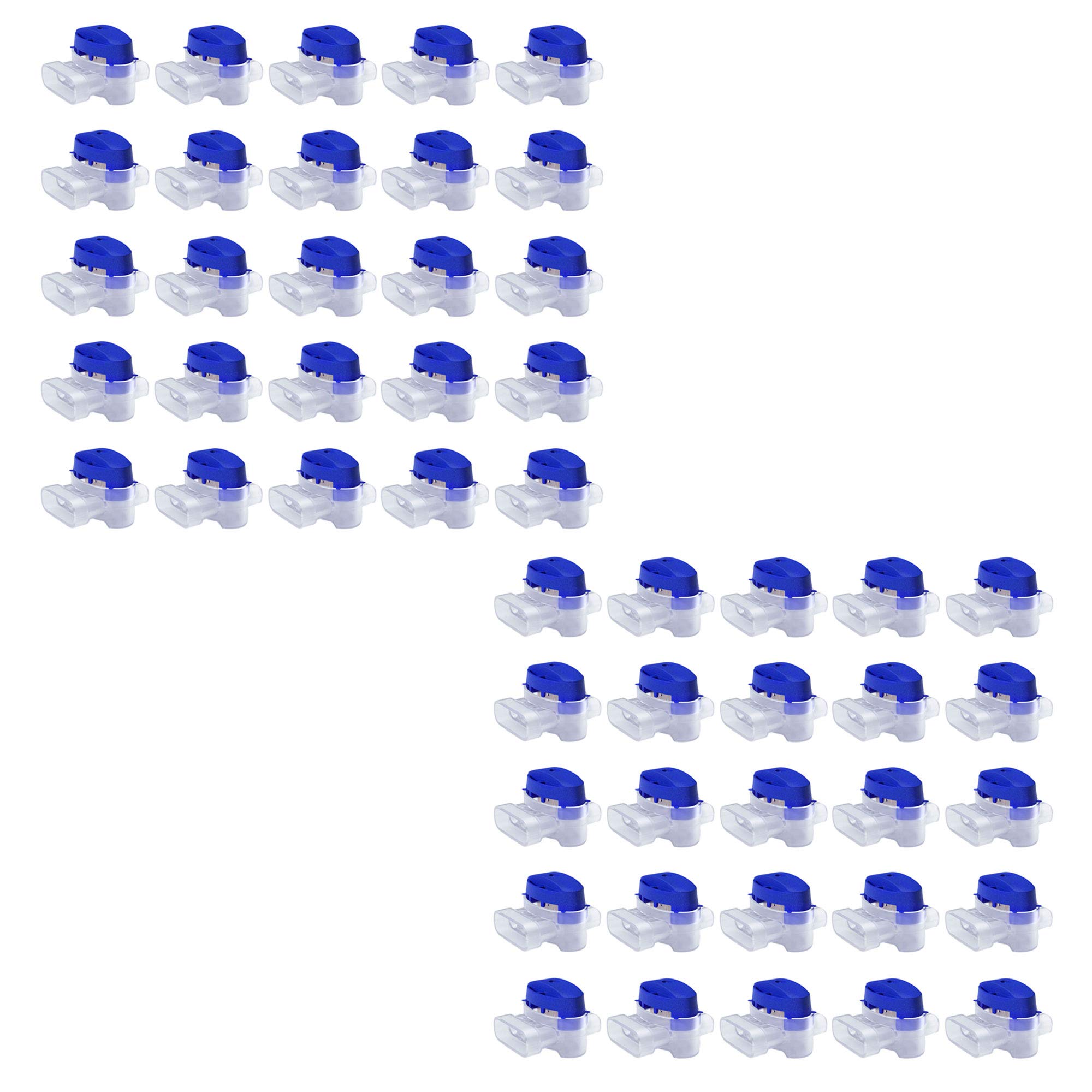 MOWHOUSE Cable Connector Set for Robotic Lawnmowers - 50 Gel Filled Joiner for Low Voltage Electrical Wire - Extend, Repair Boundary Cables for Automatic Robot Mowers - Waterproof, Safe, No Stripping