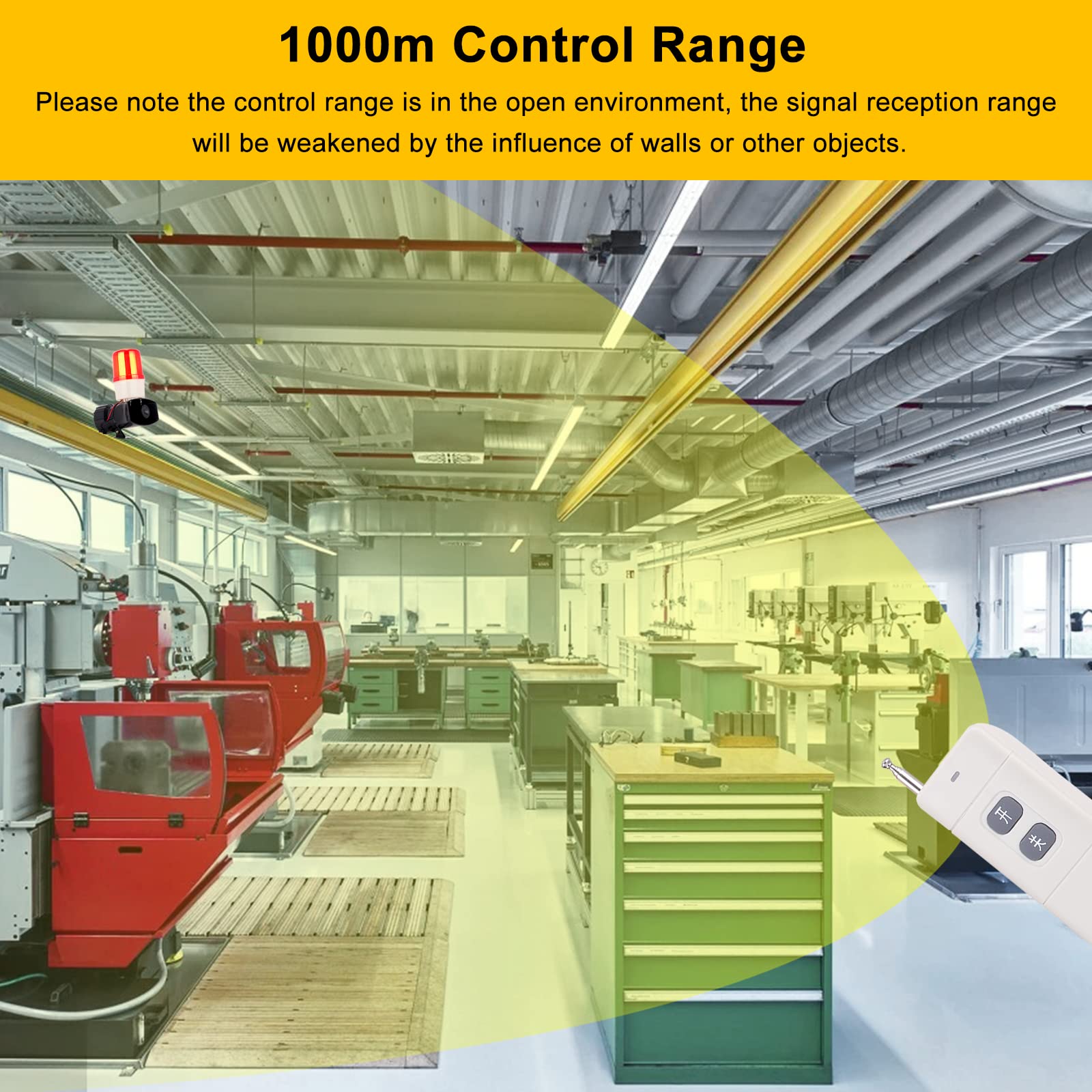 Alarm Siren 110volt Siren Alarm Strobe Light Security Siren Horn Alarm Emergency Warning Flashing Light for Outdoor Home Garage Door Partying Loud 120db Siren Strobe Alarm