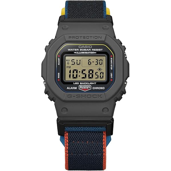 Amazon.com: Casio G-Shock DW5600RW-1 Rainbow Brick Wall Digital