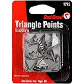 Red Devil 1722 Glazing Triangle Points ZINC Coated