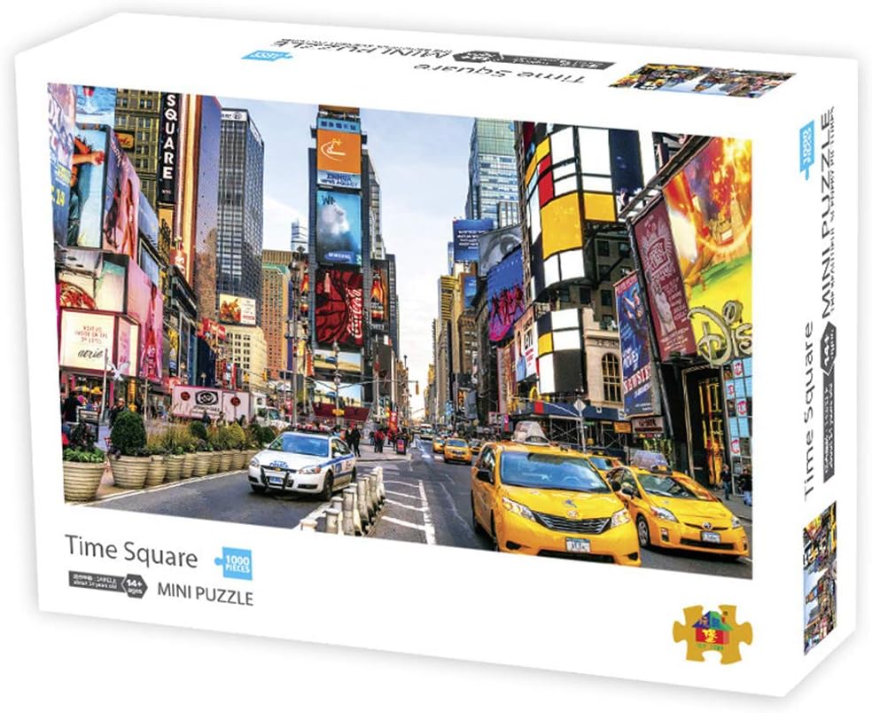 1000 Pieces Jigsaw Puzzles for Adults Times Square Micro-Sized Puzzles Jigsaw Puzzles